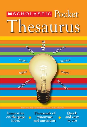 Scholastic Pocket Thesaurus (Scholastic Reference)
