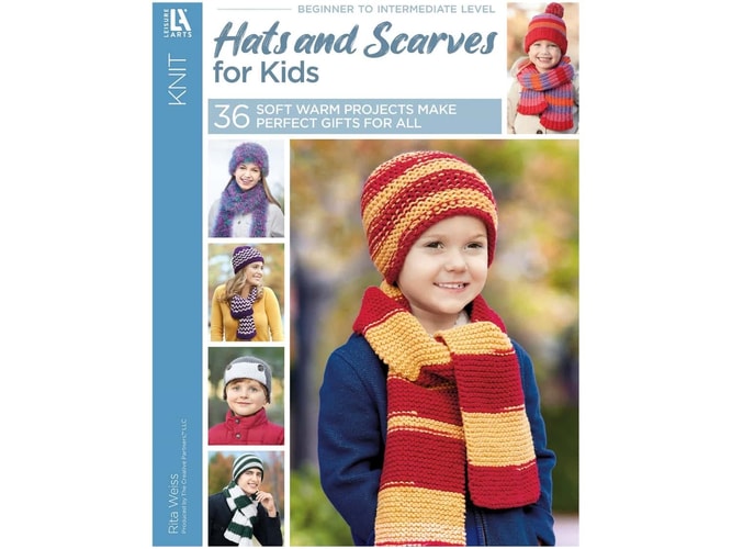 Knit Hats & Scarves for Kids | Leisure Arts (6721)