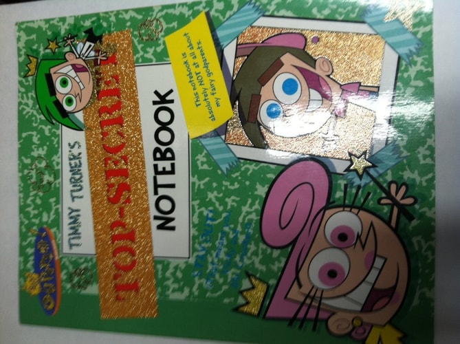 Timmy Turner's Top-secret Notebook