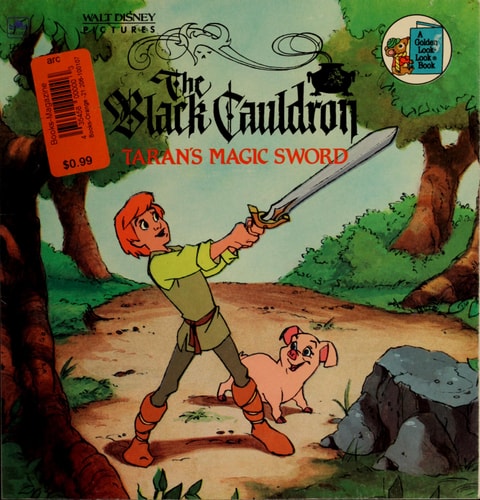 Taran's Magic Sword (Walt Disney Pictures the Black Cauldron (Golden Look Look Book))