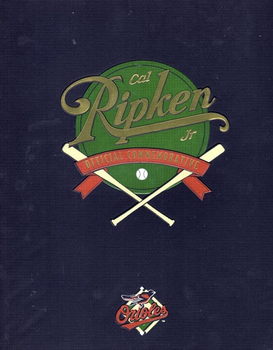 Cal Ripken Jr. Official Commemorative