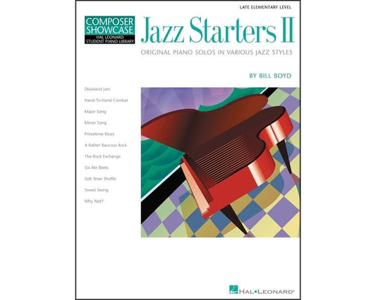 Jazz Starters II Late Elementary Level Composer Showcase