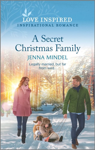 A Secret Christmas Family: An Uplifting Inspirational Romance (Second Chance Blessings, 1)