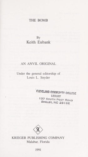 The Bomb (Anvil Series)