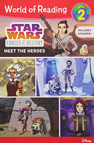 World of Reading Star Wars Forces of Destiny: Meet the Heroes Level 2 Reader