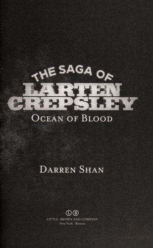 Ocean of Blood (The Saga of Larten Crepsley, 2)