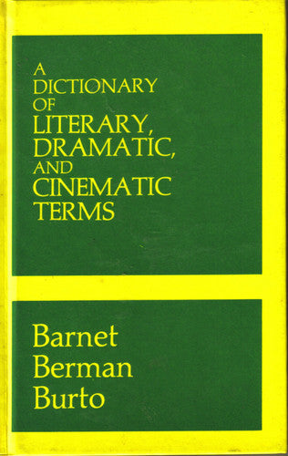 Dictionary of Literary Dramatic and Cinematic Terms