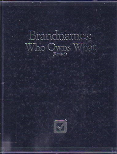 Brandnames: Who Owns What