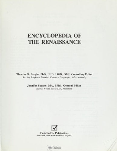 Encyclopedia of the Renaissance