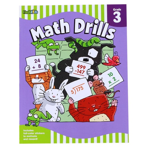 Math Drills: Grade 3 (Flash Skills)
