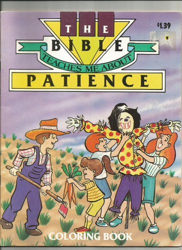 The Bible Teaches Me About Patience COLORING BOOK
