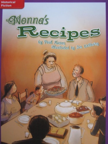 Reading Wonders Leveled Reader Nonna's Recipe: ELL Unit 6 Week 2 Grade 4 (ELEMENTARY CORE READING)