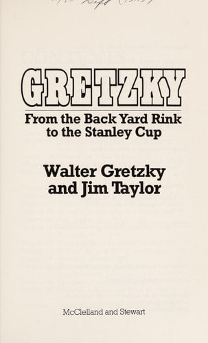Gretzky from Back Yard Rink