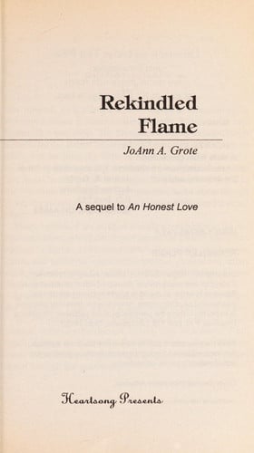 The Rekindled Flame (Minnesota Mysteries Series #5) (Heartsong Presents #136)