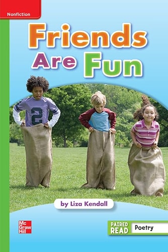 Reading Wonders Leveled Reader Friends Are Fun: Beyond Unit 1 Week 4 Grade 1 (ELEMENTARY CORE READING)