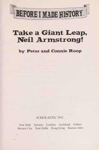 Take a Giant Leap, Neil Armstrong!