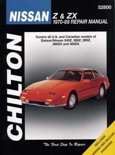 Nissan Z & ZX, 1970-88 (Chilton Total Car Care Series Manuals)