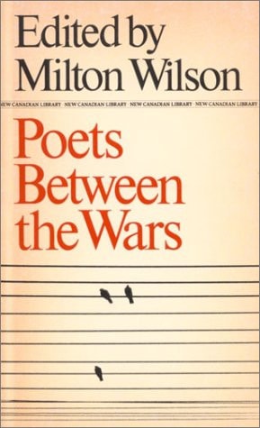 Poets Between the Wars (New Canadian Library)