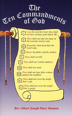 The Ten Commandments of God