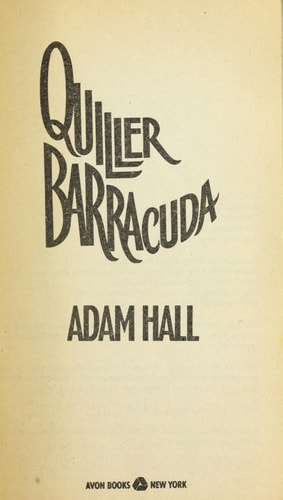 Quiller Barracuda (Quiller, Book 14)