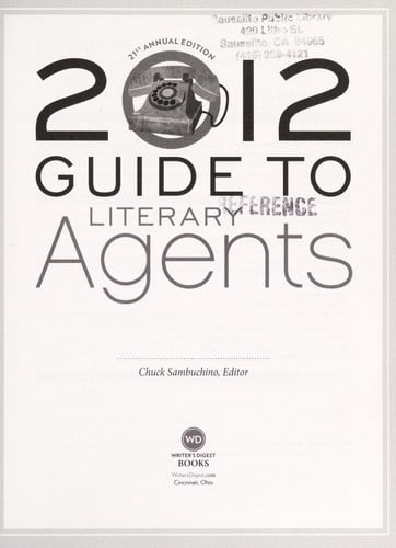 2012 Guide to Literary Agents