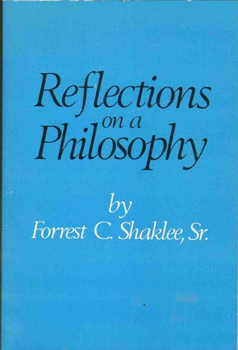 REFLECTIONS ON A PHILOSOPHY