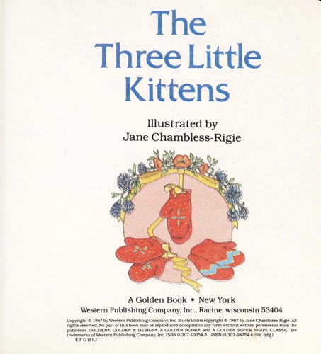 The Three Little Kittens