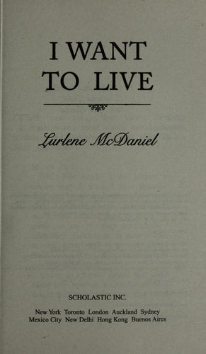 I Want to Live