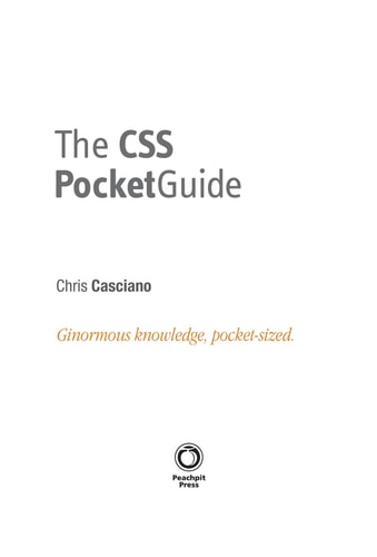 The CSS Pocket Guide