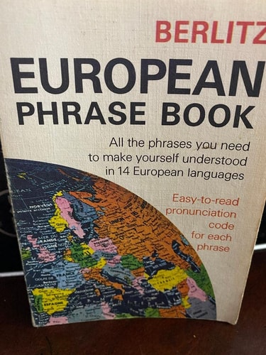 Berlitz European Phrase Book