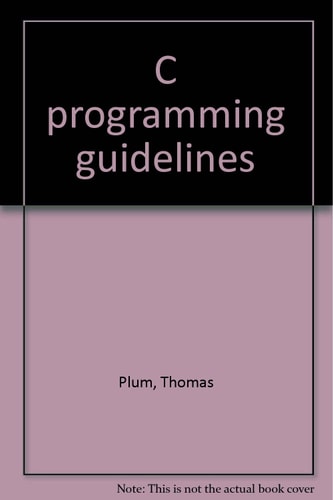C programming guidelines