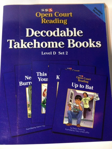 SRA Open Court Reading Decodable Takehome Books Level D Set 2