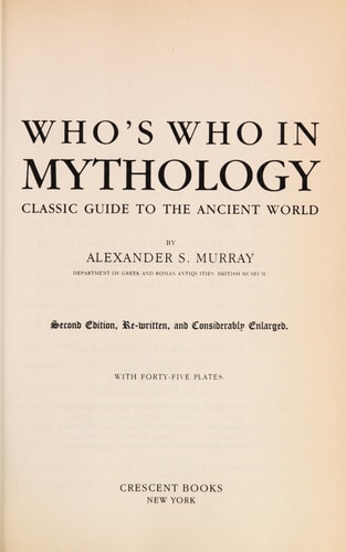 Who's Who in Mythology