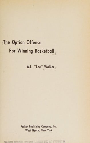 The option offense for winning basketball