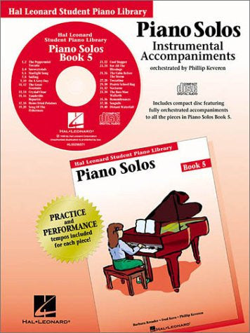 Piano Solos Book 5 - CD: Hal Leonard Student Piano Library