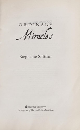 Ordinary Miracles