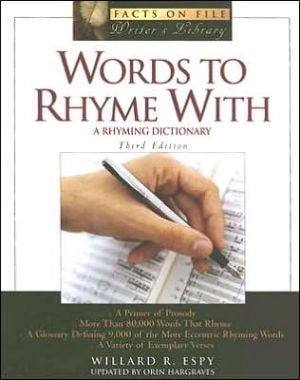 Words to Rhyme With: A Rhyming Dictionary (Writers Library)