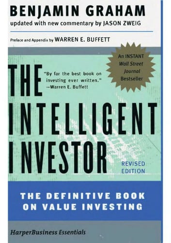 The Intelligent Investor The Definitive Book on Value Investing