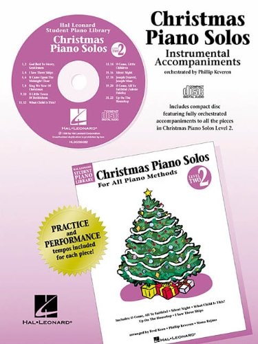 Christmas Piano Solos CD Level 2 Hal Leonard