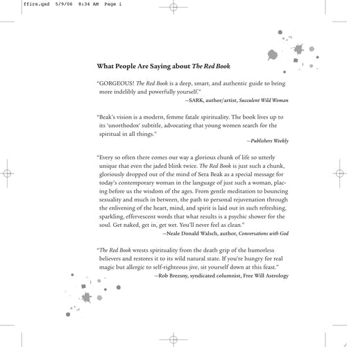 The Red Book: A Deliciously Unorthodox Approach to Igniting Your Divine Spark