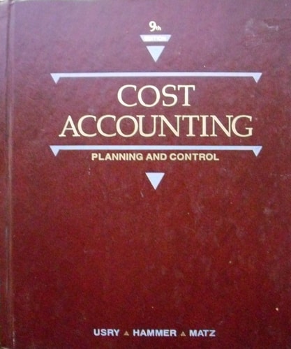 Cost accounting: Planning and control
