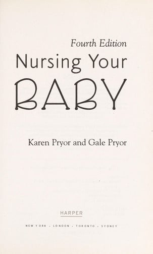 Nursing Your Baby 4e
