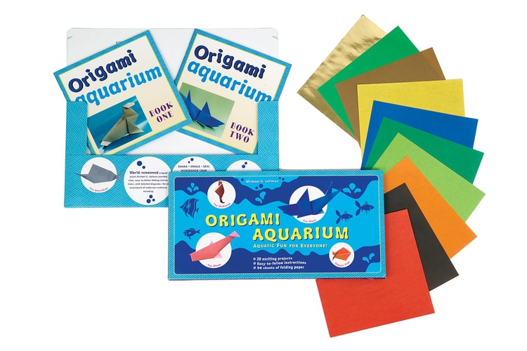Origami Aquarium Kit: Aquatic fun for everyone!: Kit with 2 Origami Books, 20 Projects & 98 High-Quality Origami Papers: Great for Kids & Adults!