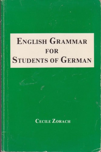 English Grammar for Students of German