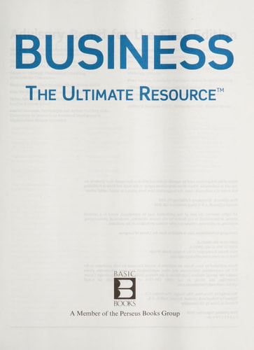 Business: The Ultimate Resource