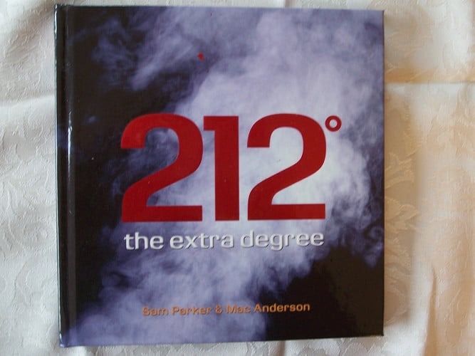 212 the Extra Degree by Sam Parker, Mac Anderson (2006) Hardcover