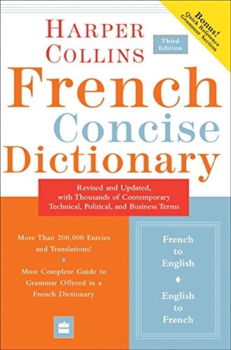 Collins French Concise Dictionary, 3e