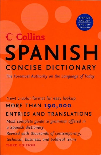 Collins Spanish Concise Dictionary, 3e