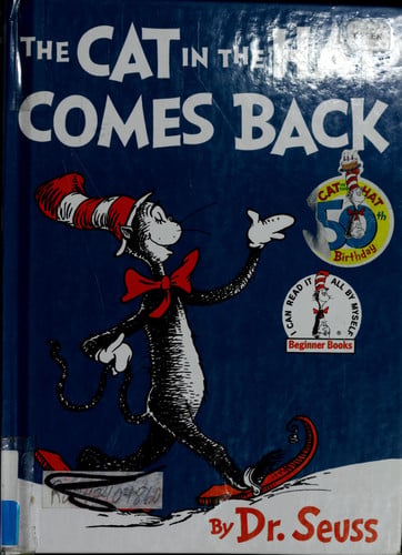 INGRAM BOOK & DISTRIBUTOR THE CAT IN THE HAT COMES BACK (Set of 12)