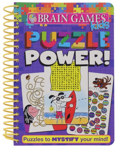 Brain Games Kids - Puzzle Power! Activity Workbook - PI Kids